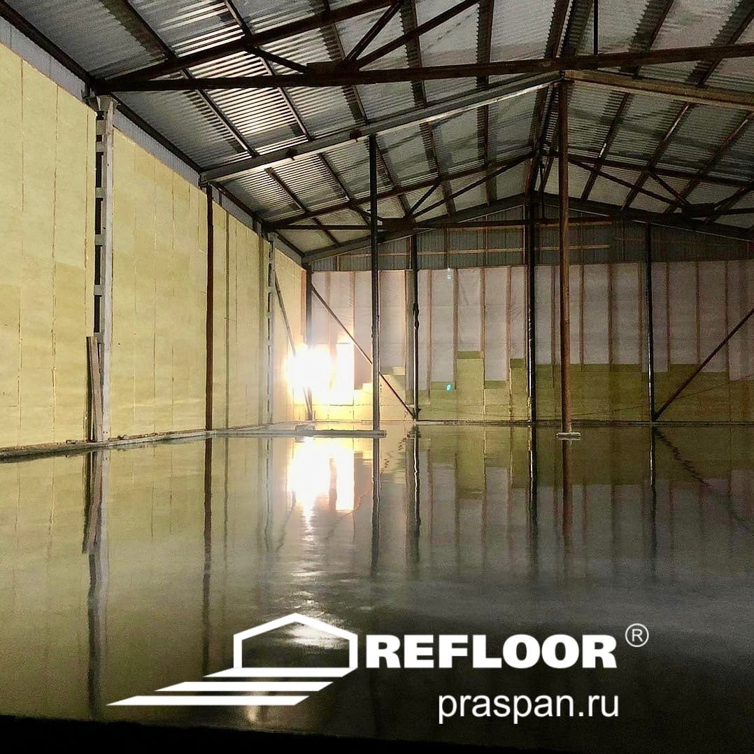 Работы в складском комплексе Екатеринбурга. S=3000м²