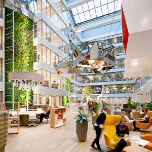 Наливной пол в Екатеринбурге для делового кластера