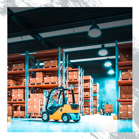 Сферы применения наливных полов на складе